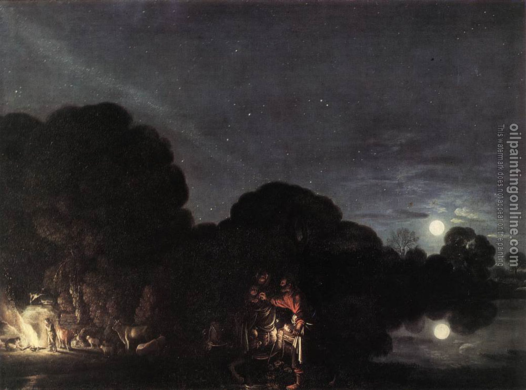 Adam Elsheimer - Flight Into Egypt